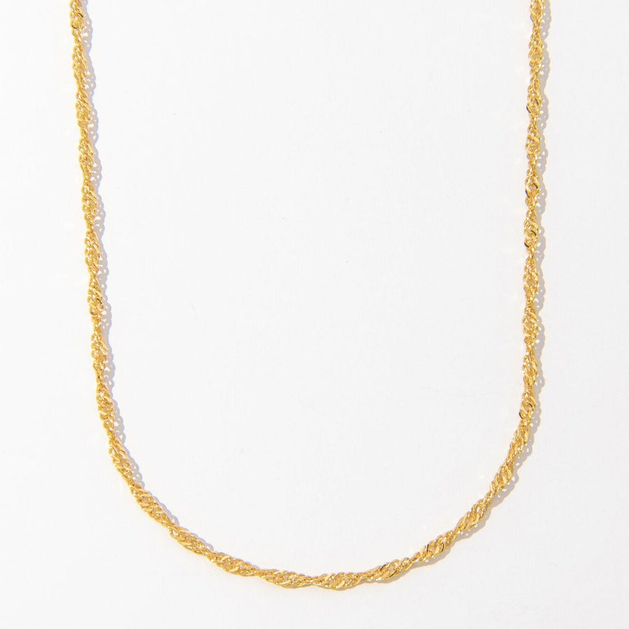 Esther Twist Gold Chain - The Essential Jewels