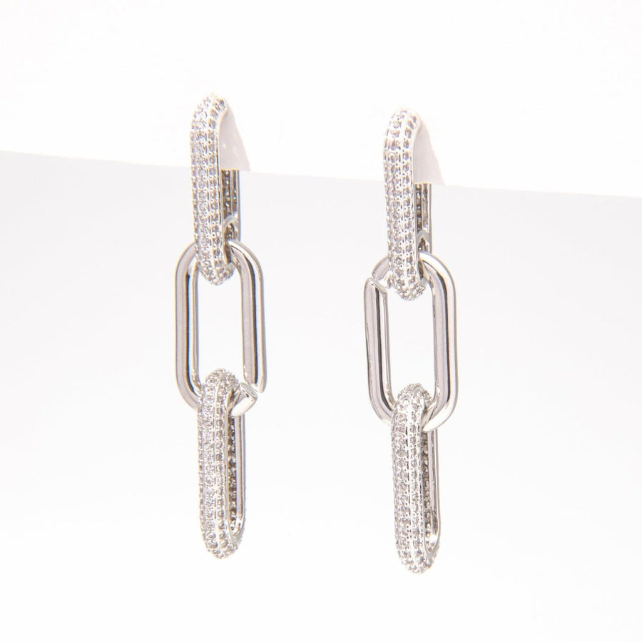 Evelyn Gold/Silver Earrings - The Essential Jewels