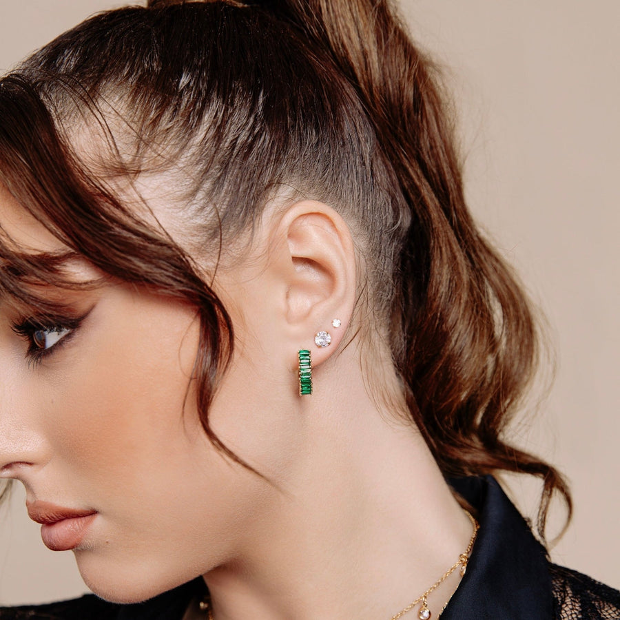 Isabella Crystal Stud Earrings - The Essential Jewels