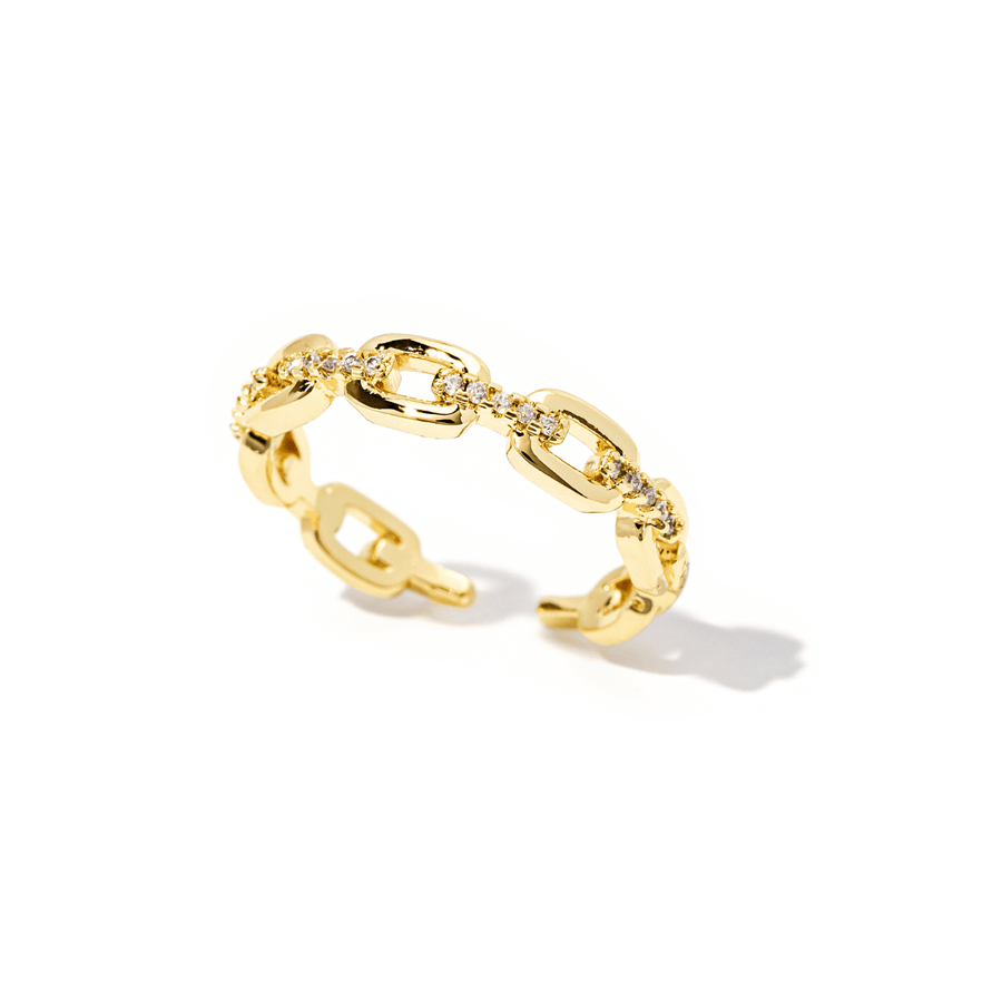 Kelli Pavé Gold Ring - The Essential Jewels