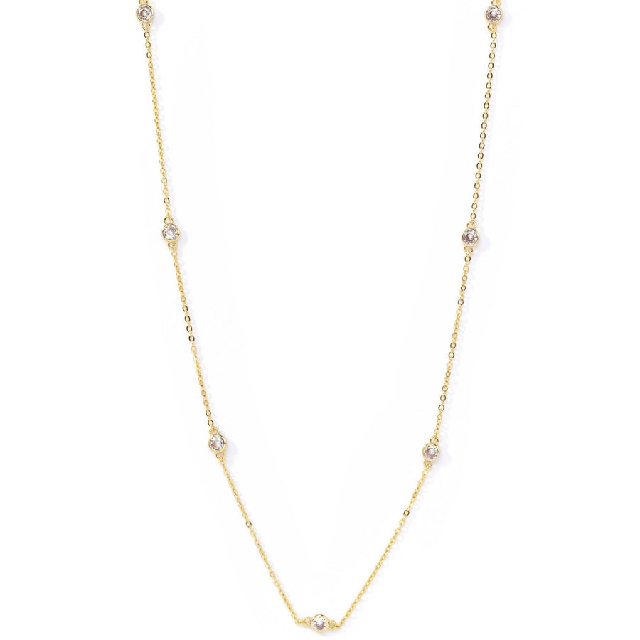 Aaliyah Gold Crystal Belly Chain - The Essential Jewels