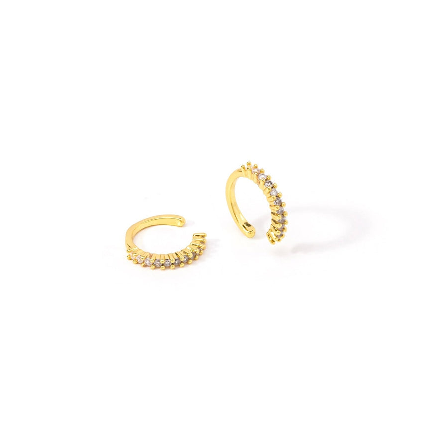 Alessia Gold Ear Cuffs - The Essential Jewels