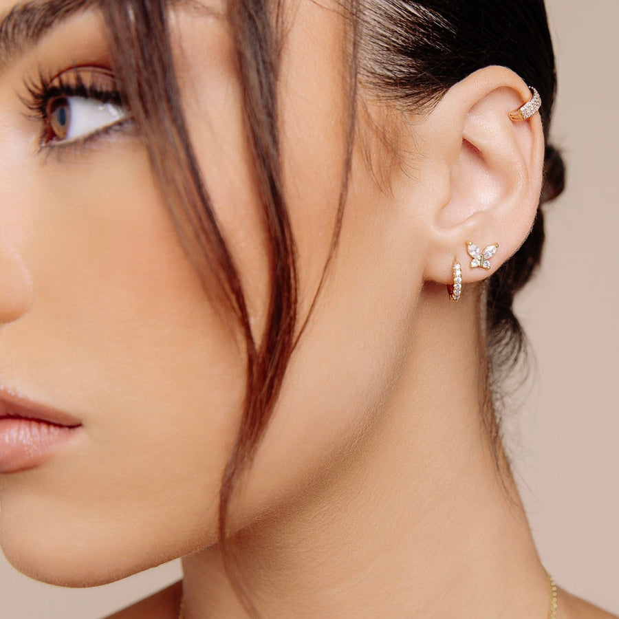 Alexa Gold Ear Cuffs - The Essential Jewels