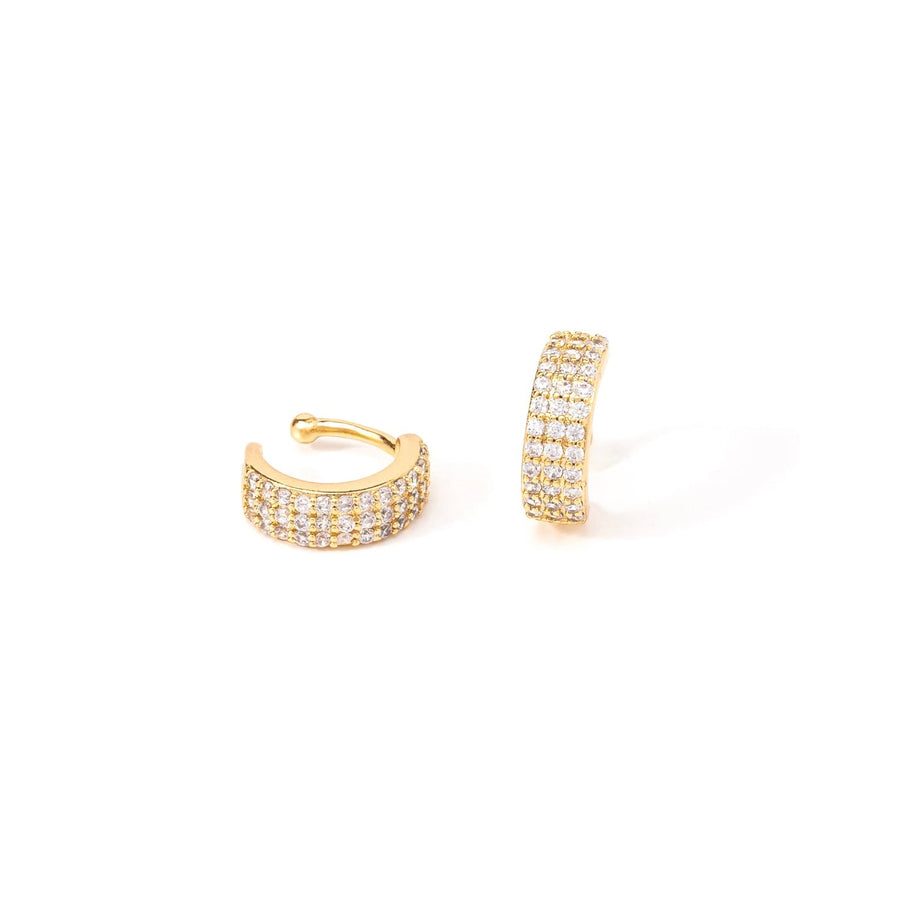 Alexa Gold Ear Cuffs - The Essential Jewels