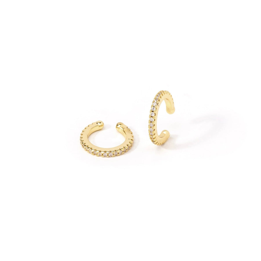 Alina Gold Ear Cuffs - The Essential Jewels