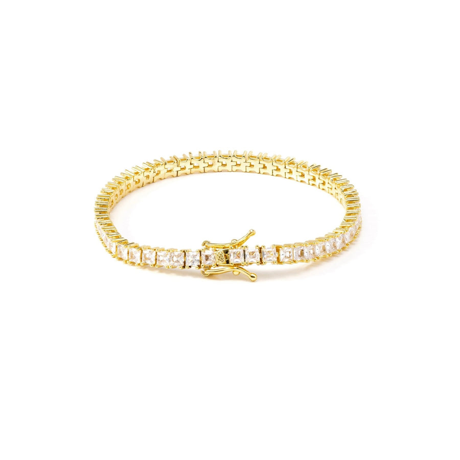 Anais Gold Tennis Crystal Bracelet - The Essential Jewels