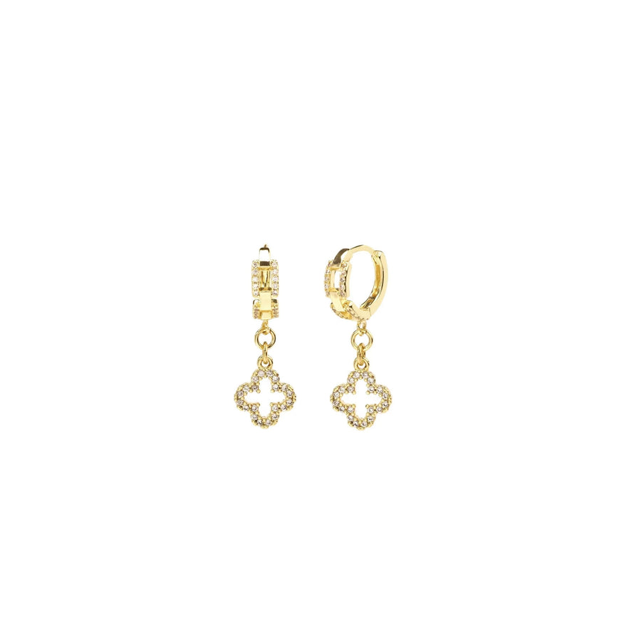 Ari Gold Clover Drop Earrings - The Essential Jewels