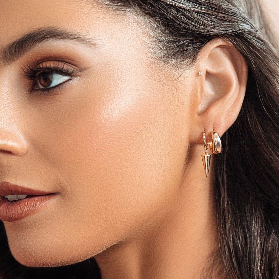 Astra Gold Earrings - The Essential Jewels