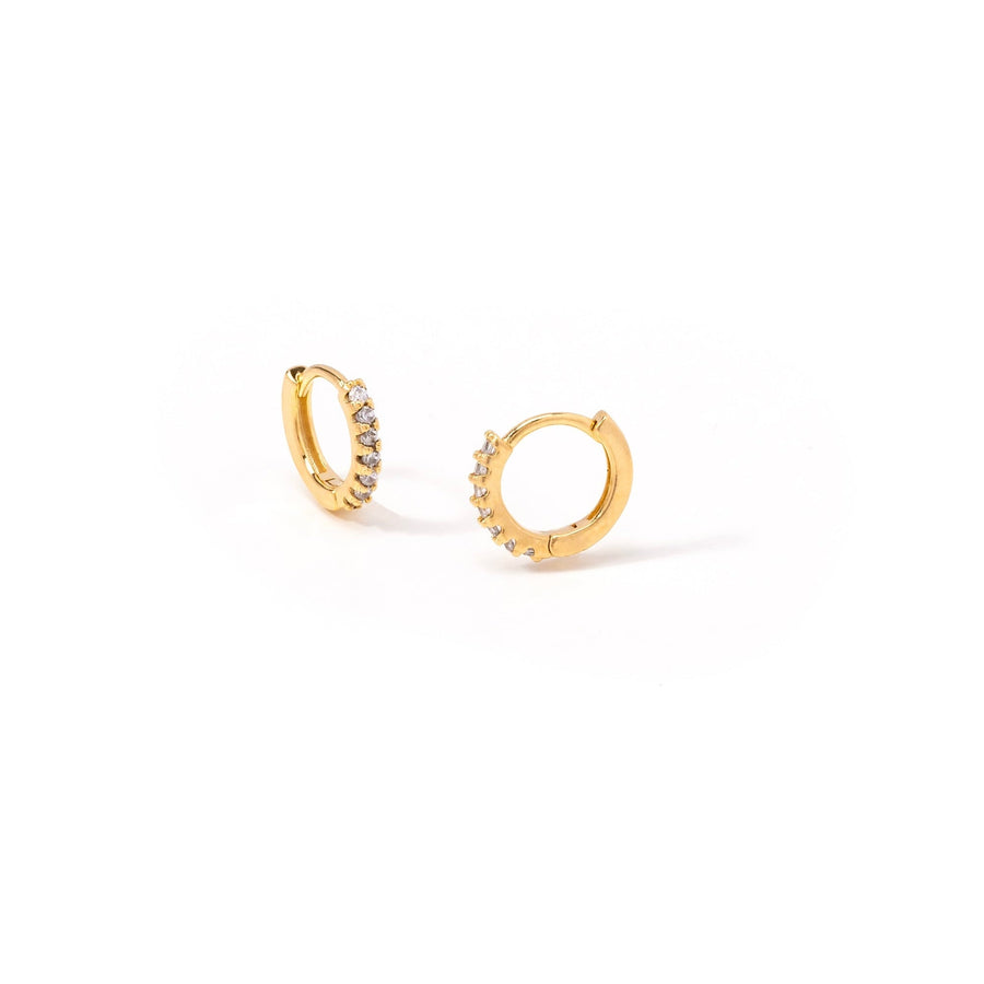 Aurelle Mini Gold Hoops - The Essential Jewels
