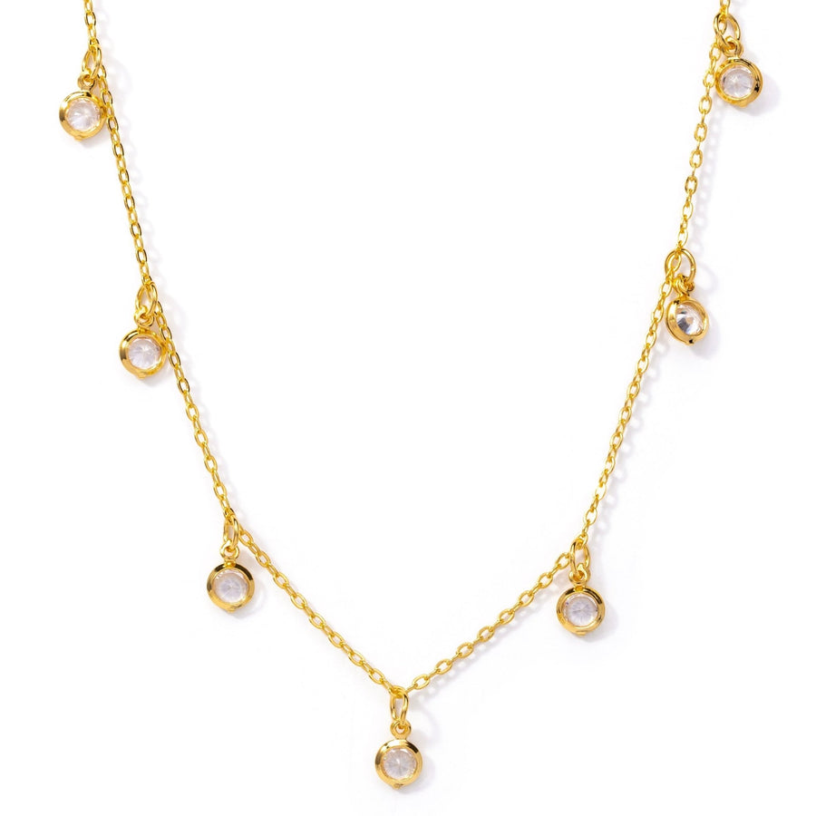 Candace Gold Disc Choker Chain - The Essential Jewels