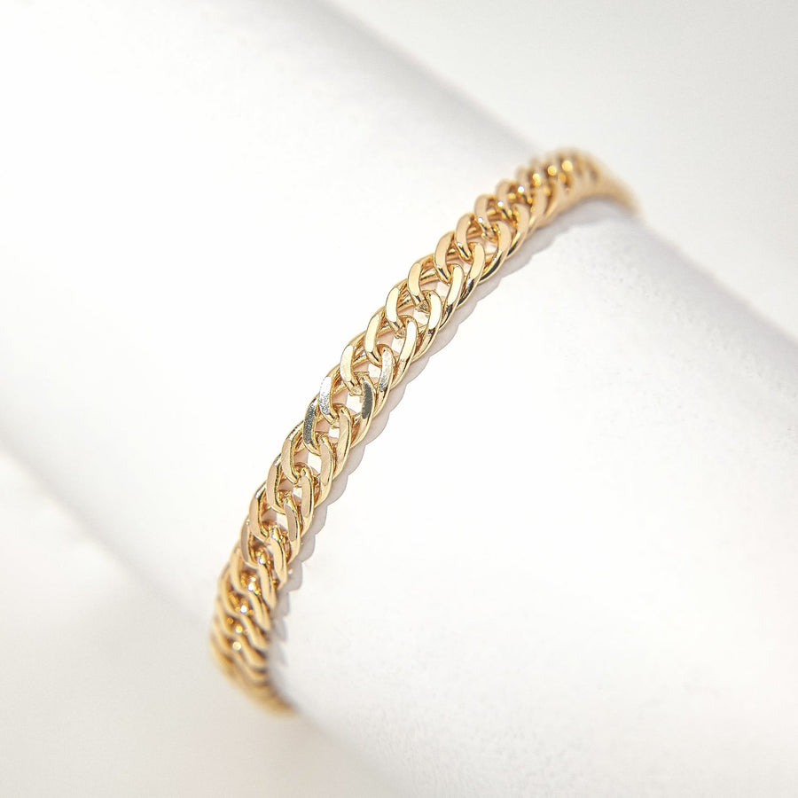 Celene Gold Cuban Bracelet - The Essential Jewels