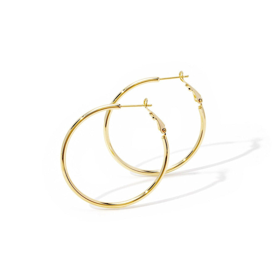 Emile Gold Hoops - The Essential Jewels