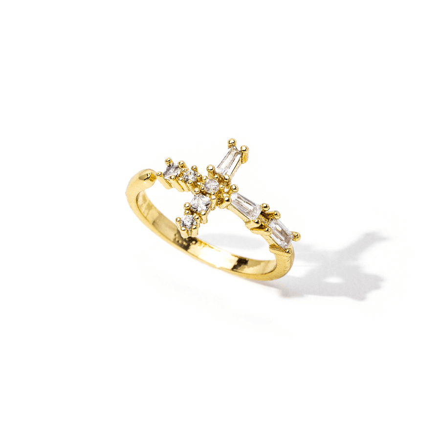 Faith Gold Ring - The Essential Jewels