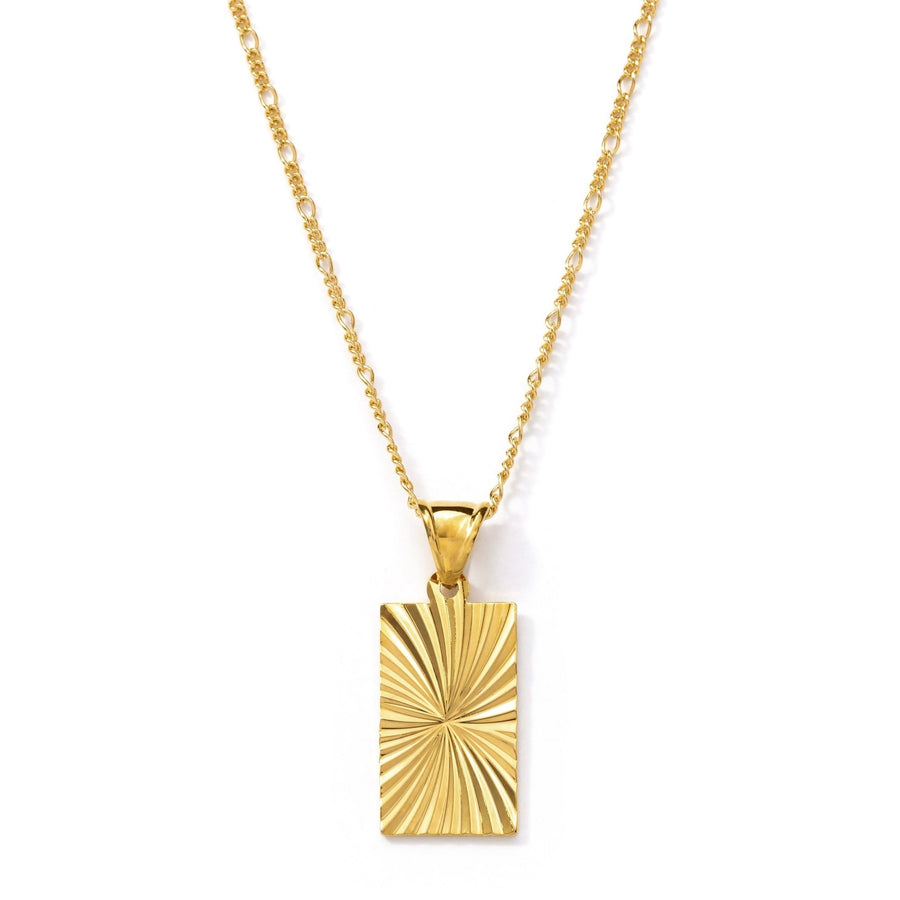 Gold Solis Medallion Necklace - The Essential Jewels