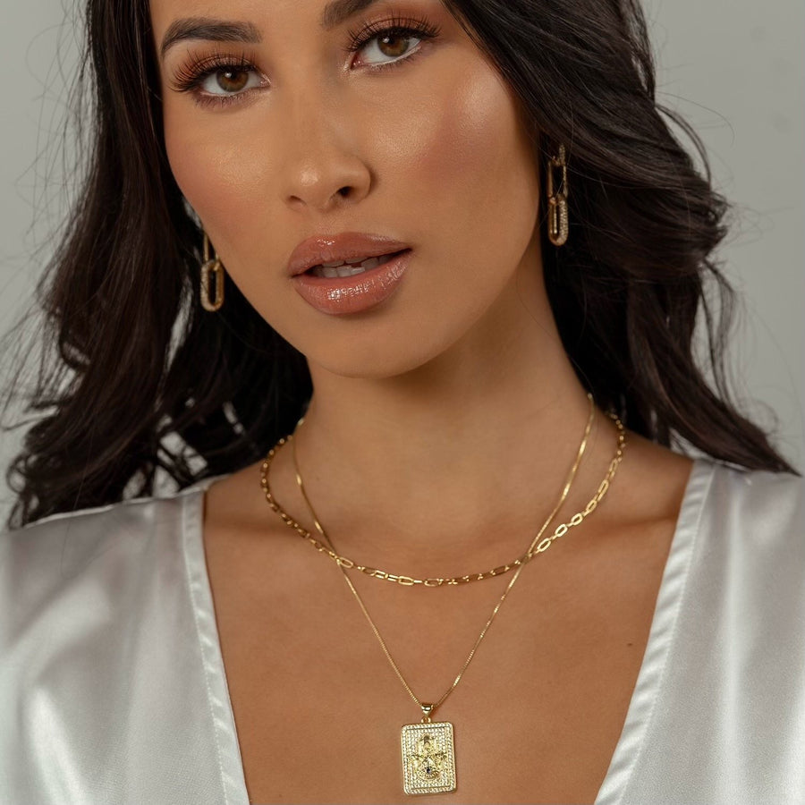 Harlow Gold Box Chain - The Essential Jewels