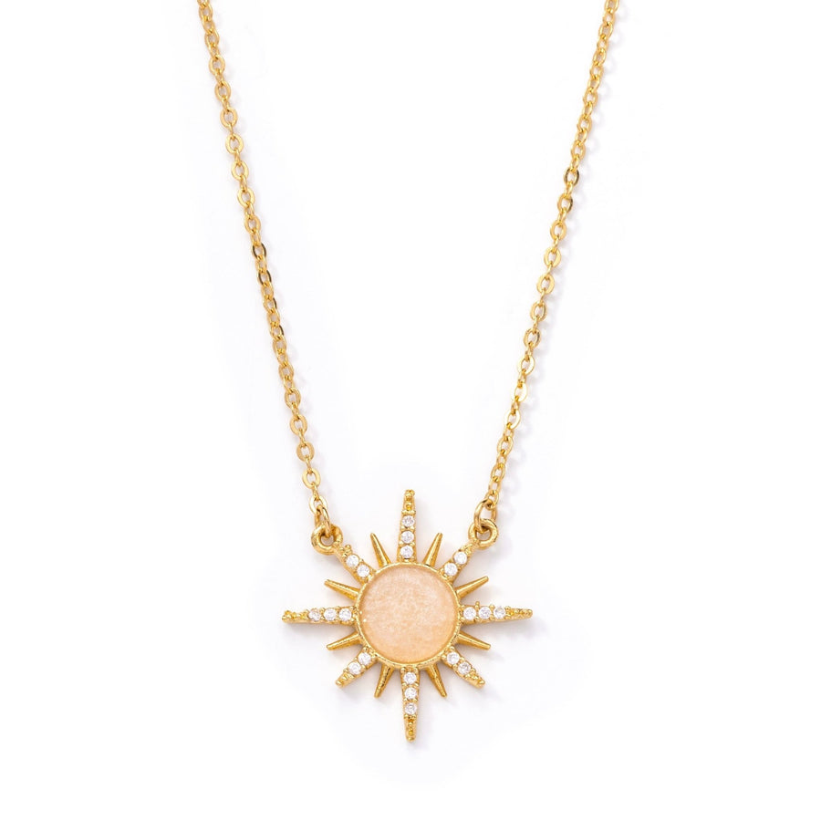 Illumination Gold Sunburst Necklace - The Essential Jewels