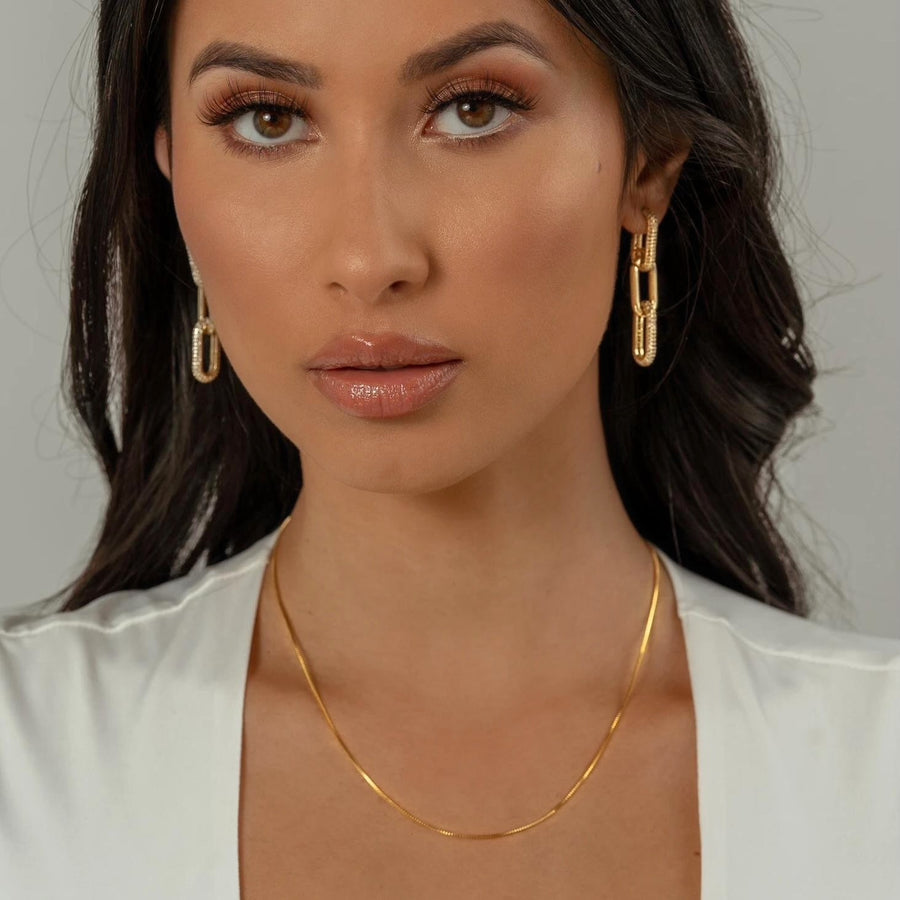 Ivy Gold Box Chain - The Essential Jewels