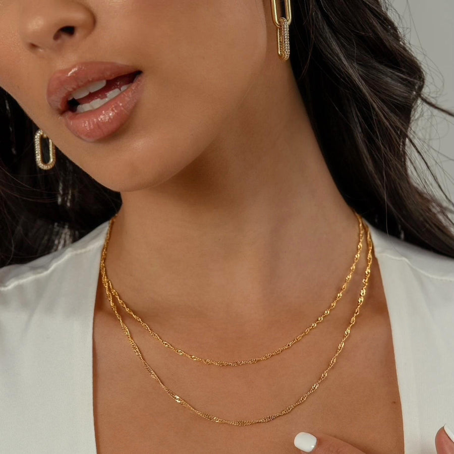 Esther Twist Gold Chain - The Essential Jewels