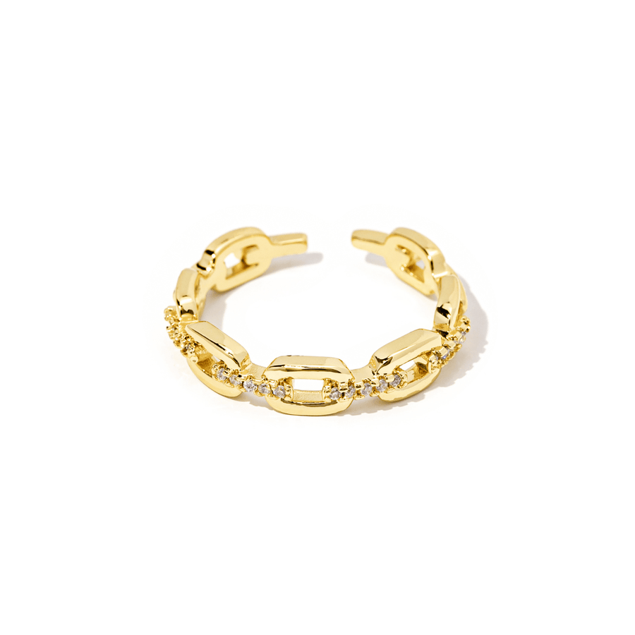 Kelli Pavé Gold Ring - The Essential Jewels