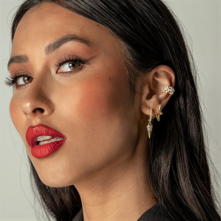 Kiera Gold Ear Cuffs - The Essential Jewels
