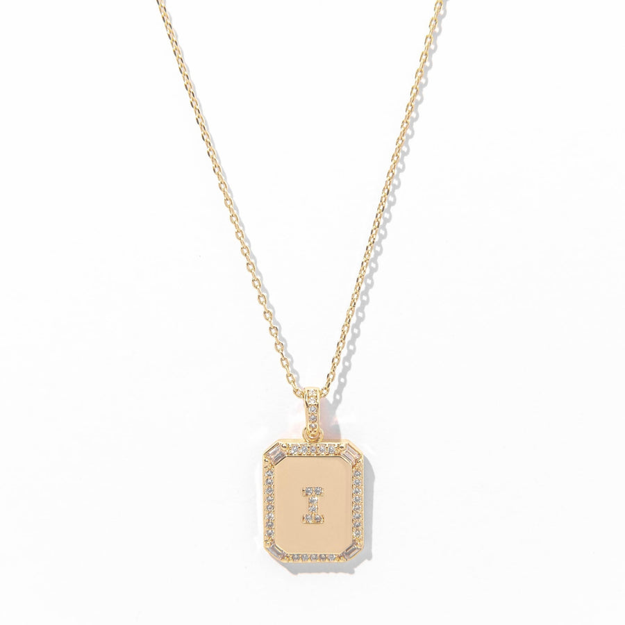 Love Letter Initial Gold Necklace - The Essential Jewels