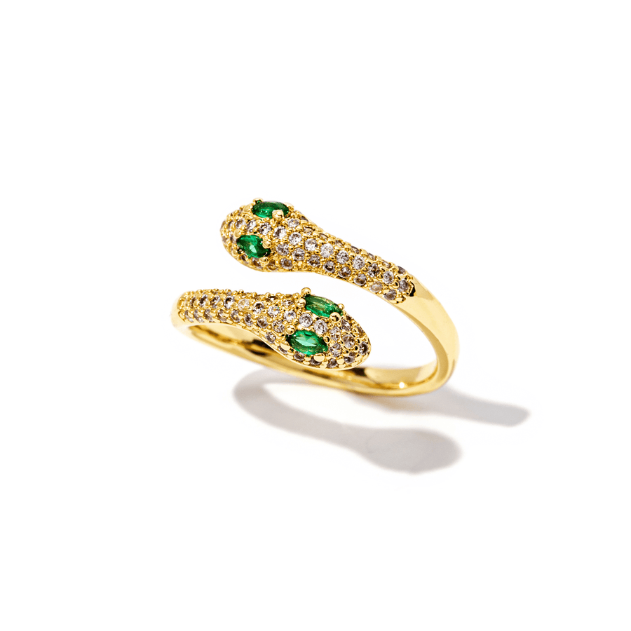 Serpente Gold Ring - The Essential Jewels