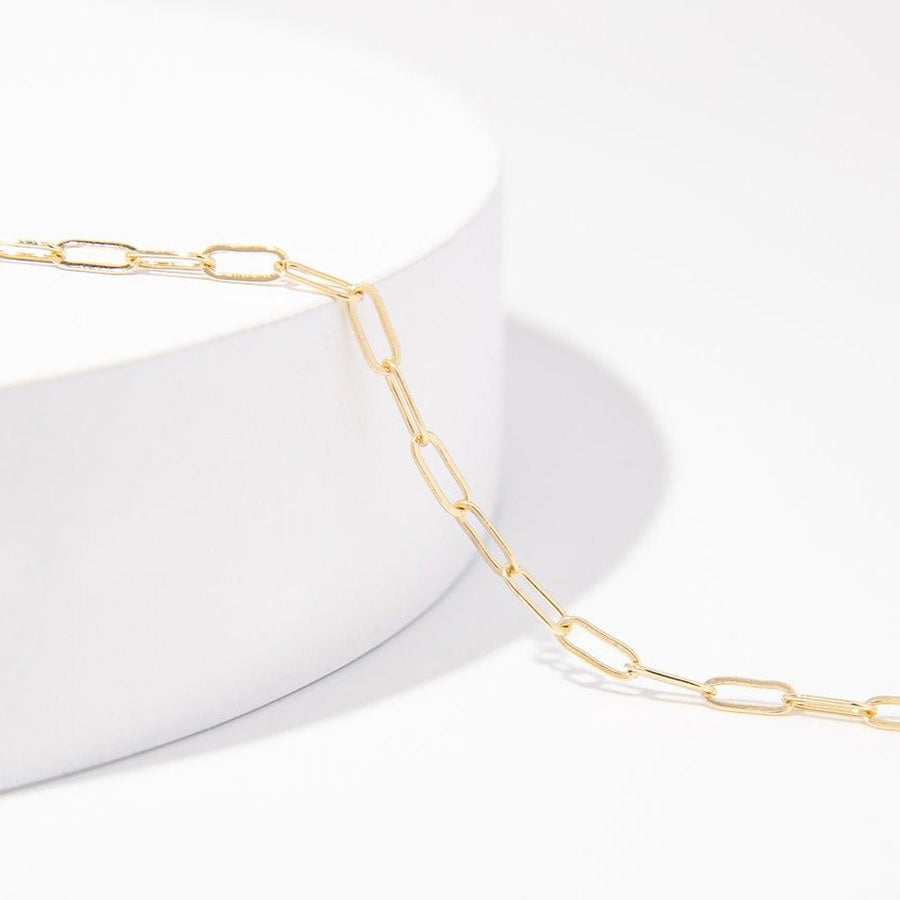Valerie Gold Paperclip Chain - The Essential Jewels