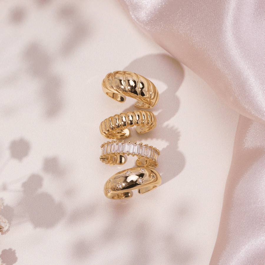 Willow Gold Baguette Ring - The Essential Jewels